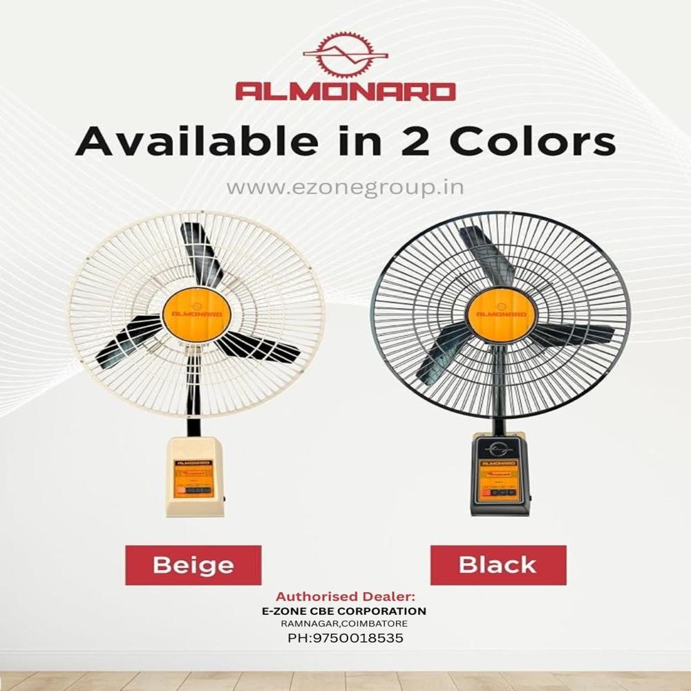 Almonard Industrial Wall Mount Fan