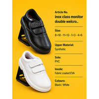 Inox class monitor double welcro Shoe