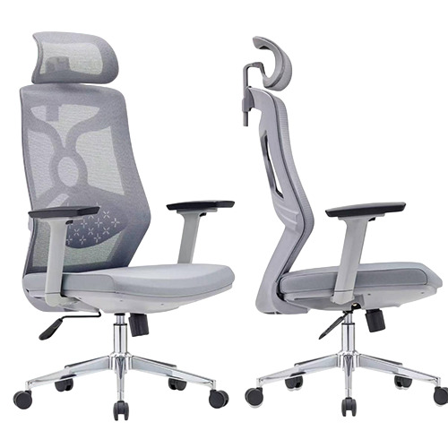 818S Grey High Back Chair
