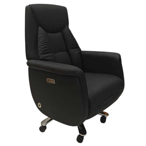 808 Black Moteriesed Recliner Chair