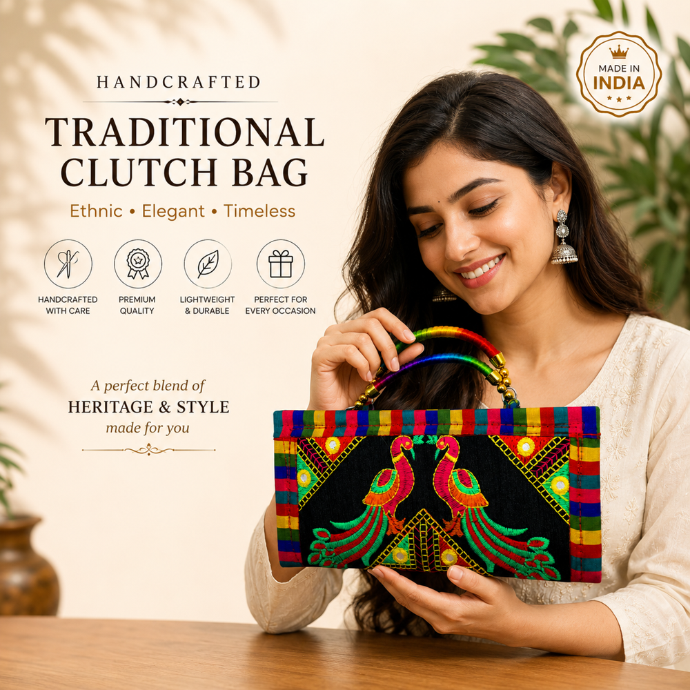 Ethnic Traditional Wallet for Ladies  86