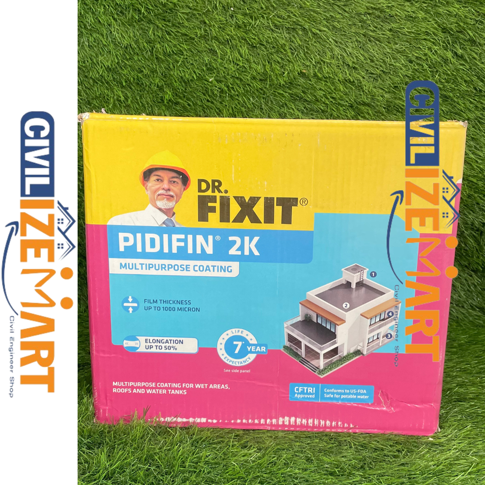 DR FIXT PIDIFIN 2K (15KG) जलरोधक कोटिंग्स