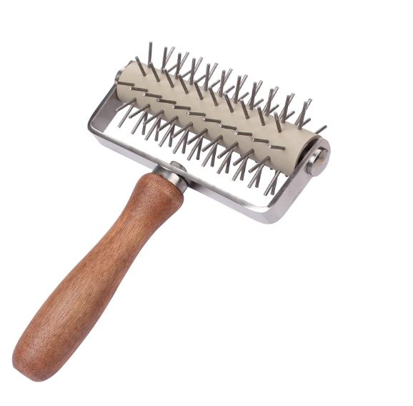 FLAIR METAL ROLLER DOCKER WOODEN HANDLE