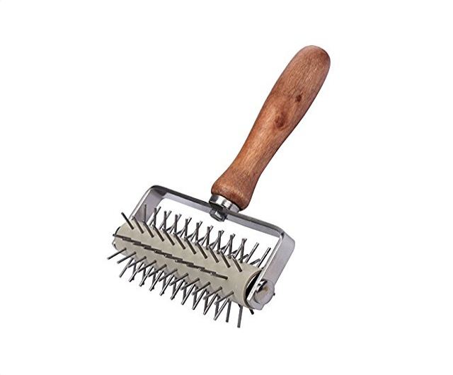 FLAIR METAL ROLLER DOCKER WOODEN HANDLE