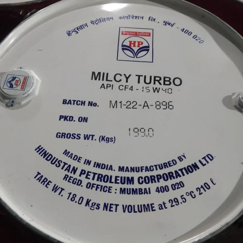 Hp Milcy Turbo 15W 40 Hp Lubricant Oil - Application: Industrial