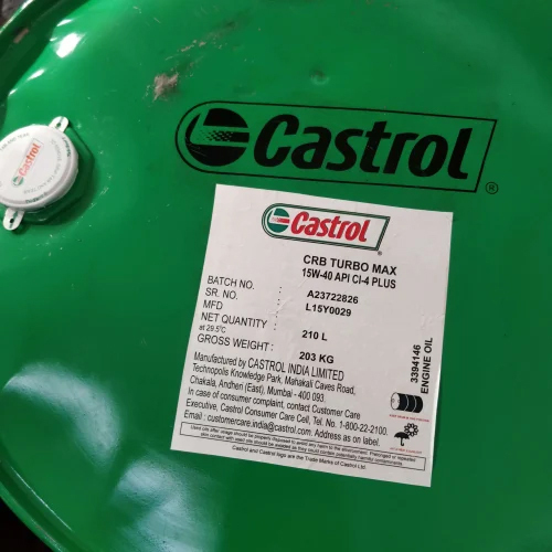 Castrol Crb Turbo 15w40 Ci 4 Plus Castro Tirbomax Engine Oil