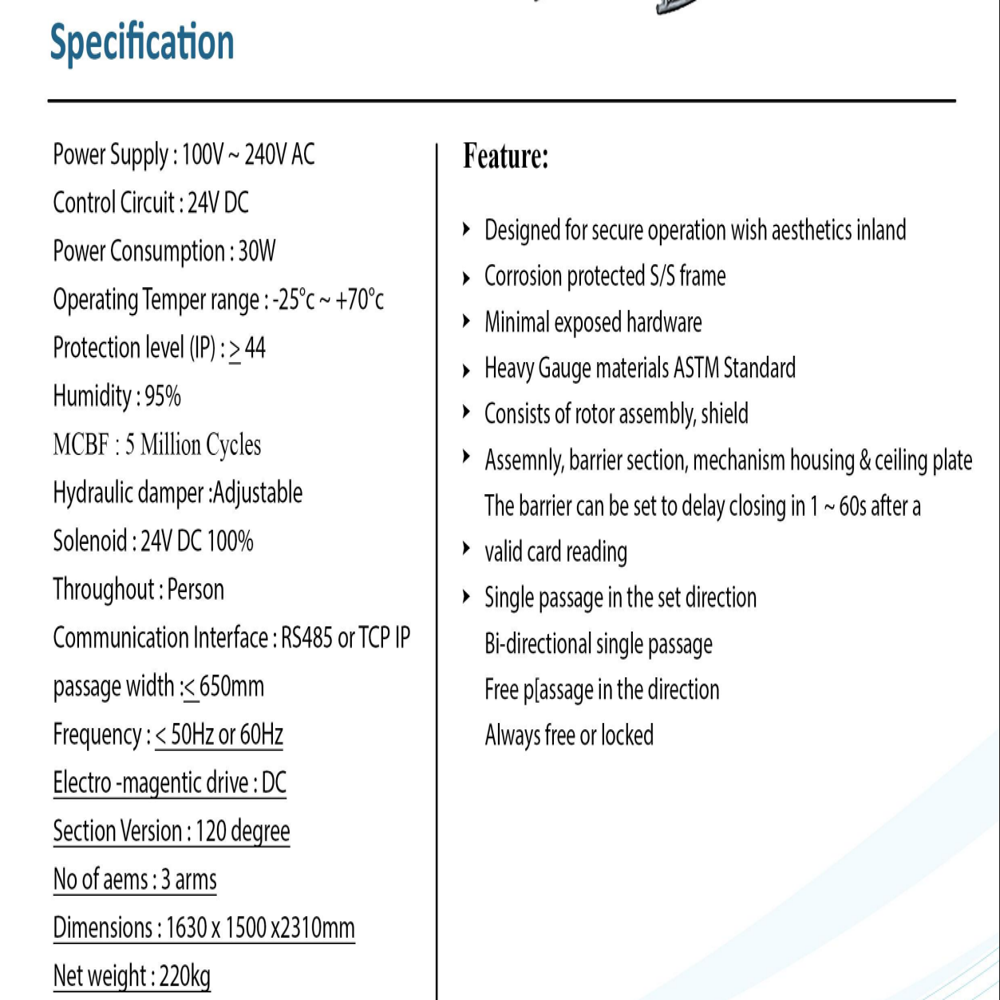 eSSL FHT-TL-139