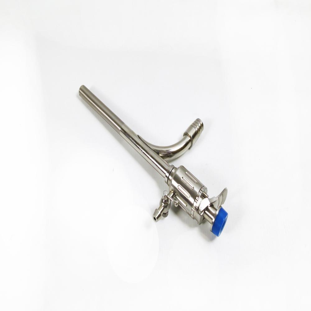 Hydrated Cyst Trocar with suction attachment multifunctional Valve Pyramidal Tip - FA1101HS