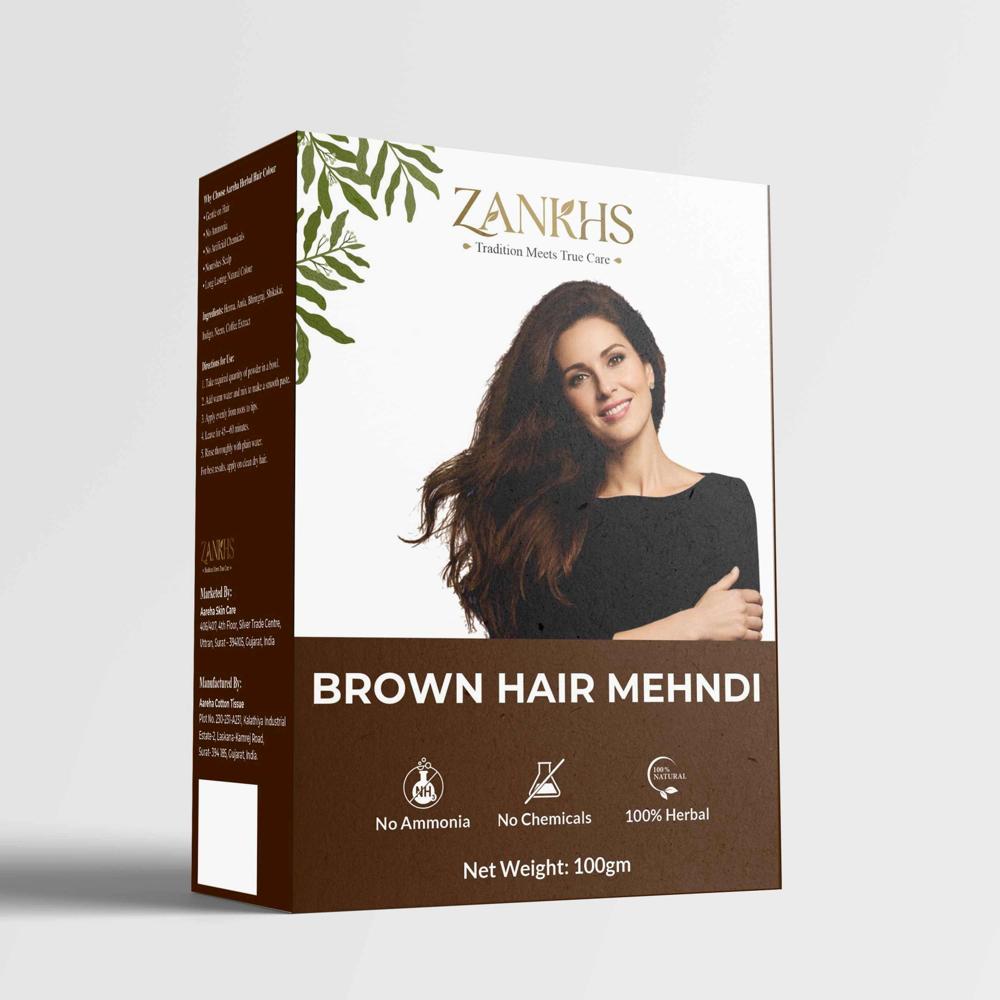 Brown mehendi