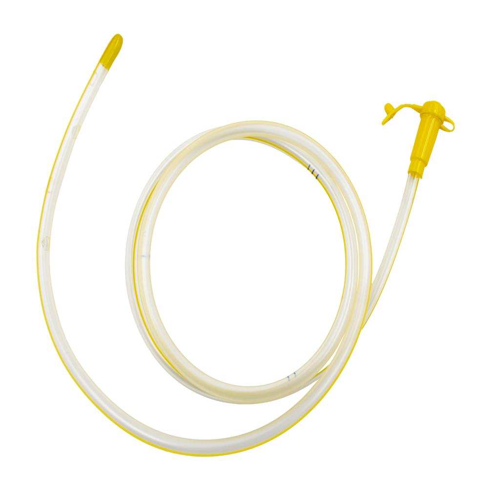 Ryles Tube - Medical-grade Pvc, Fg 8-24, Translucent With Colored Ends | Depth Markings, Soft Tube, Rounded Distal End, Disposable, Radiopaque Optional