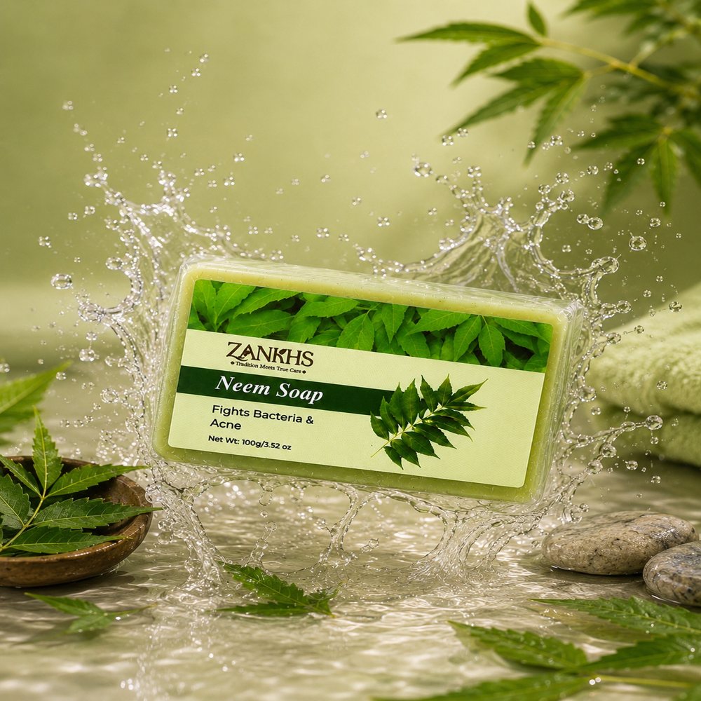 Neem Soap - Color: Green