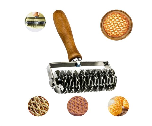 FLAIR METAL ROLLER DOCKER WOODEN HANDLE