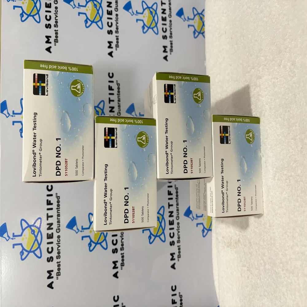 Lovi Bond Dpd Tablets No 1 - Encapsulated White Tablets, Analytical Reagent Grade, Boric Acid Free | Chlorine Measurement, Dust-free, 500 Tablets/box