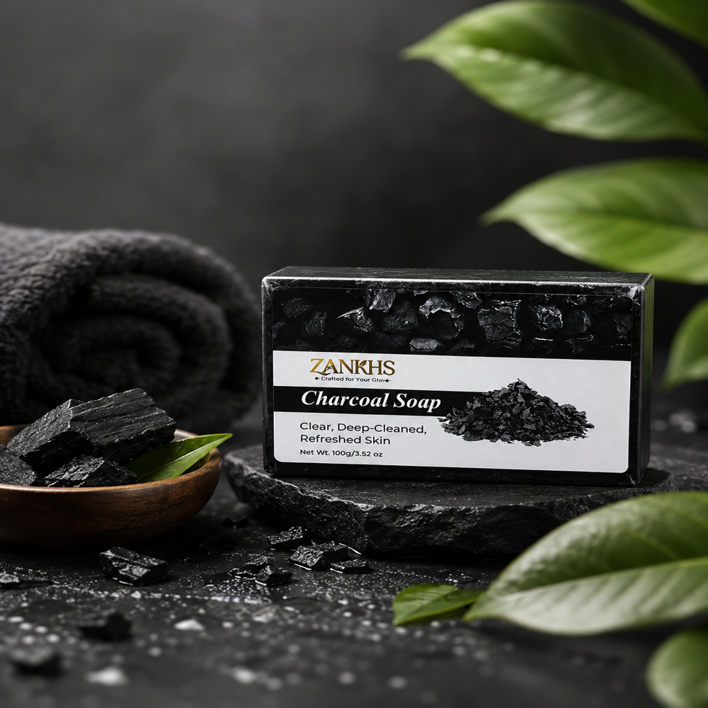 Charcoal Soap - Color: Black