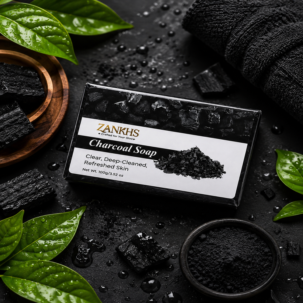 Charcoal Soap - Color: Black