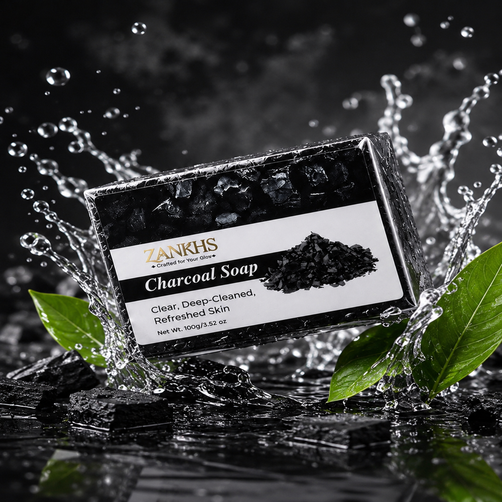 Charcoal Soap - Color: Black
