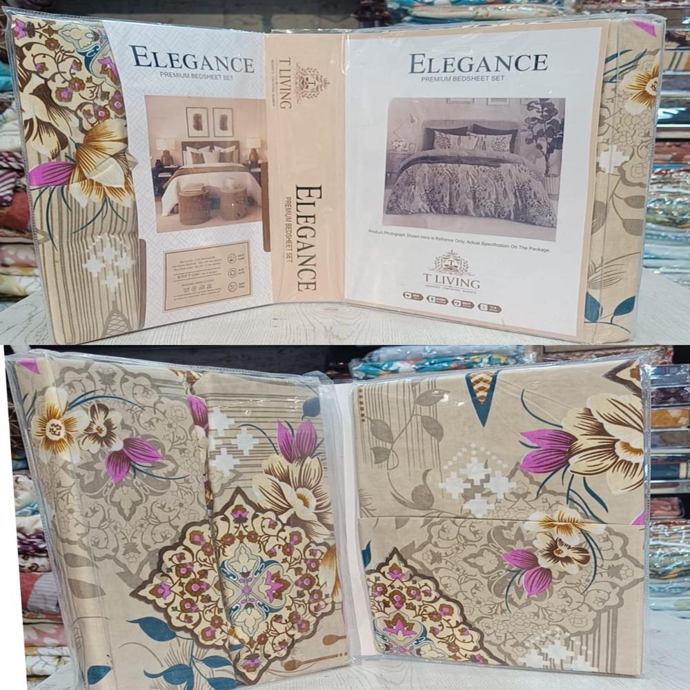 Elegance Bookfold Bedsheet - Color: Mixed Colour