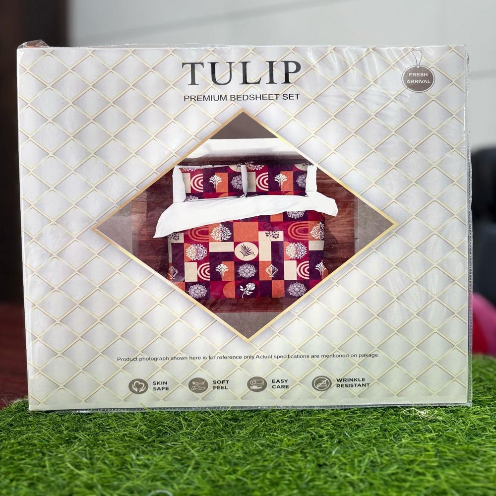 Tulip Bookfold Bedsheet - Color: Mixed