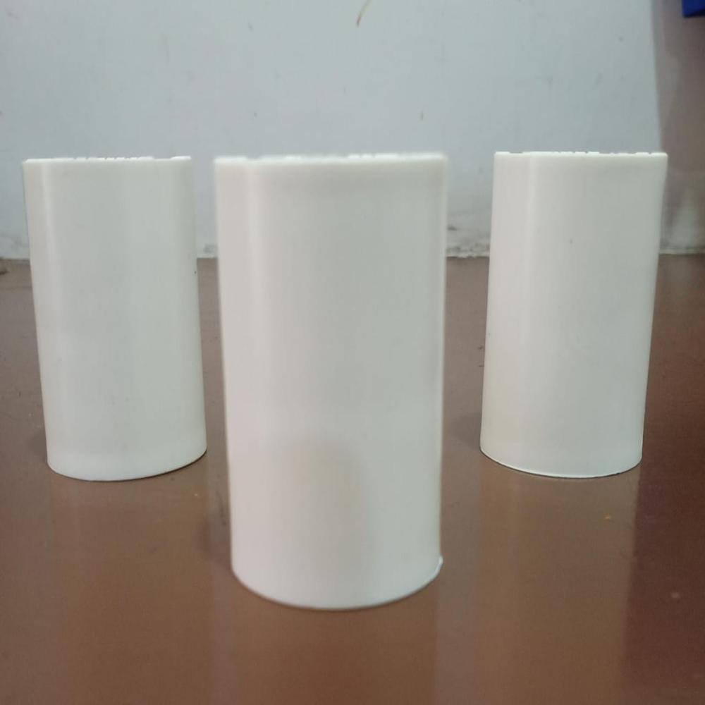 Upvc Plain Coupler - Color: White