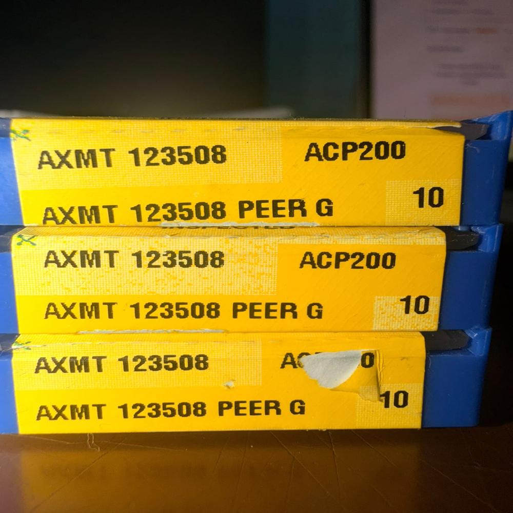 AXMT123508PEER-G ACP200 Carbide Milling Insert