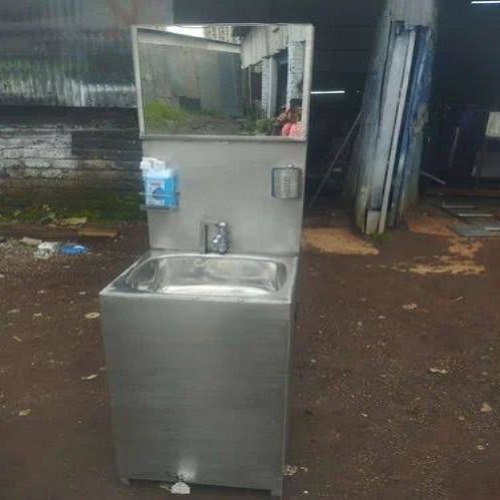 Stainless Steel Handwash Mirror