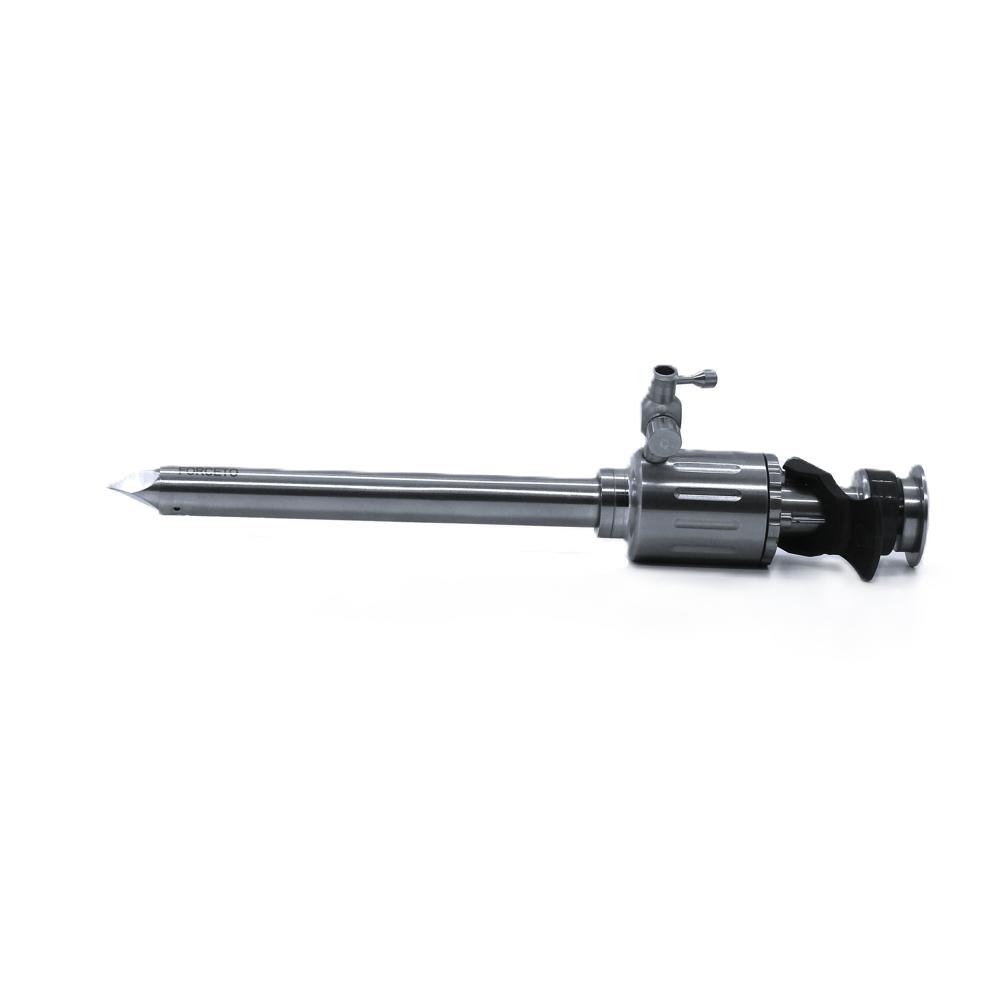 Hi-Flow Trocar 10 mm Pyramidal Tip with Multifunctional Valve - FA1101HT