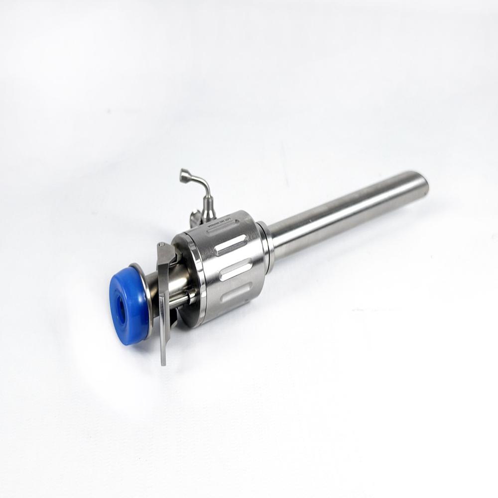 Hi-Flow Trocar 10 mm Pyramidal Tip with Multifunctional Valve - FA1101HT