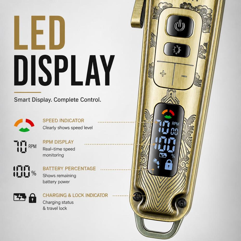 VGR V-005 Rechargeable Hair Clipper