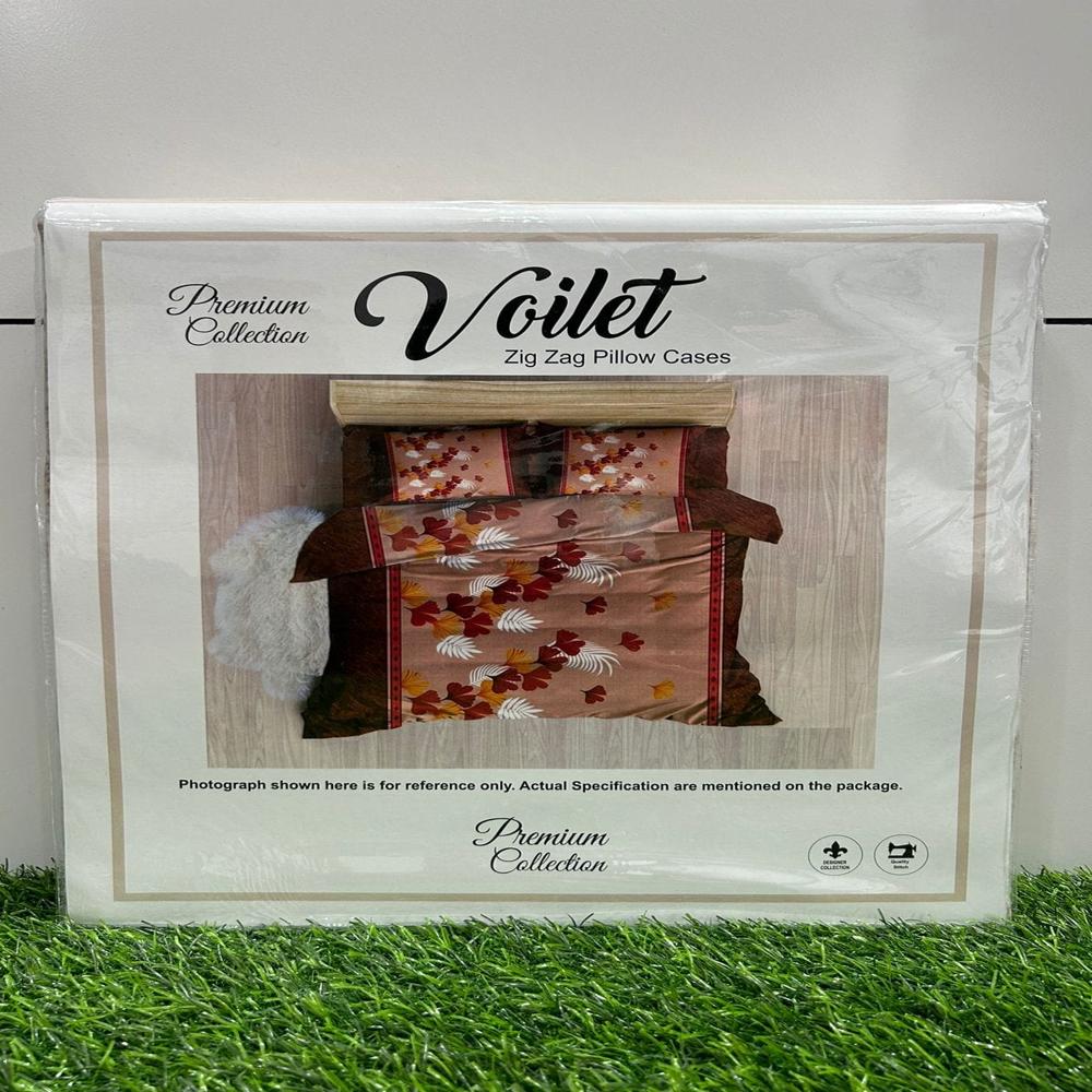 Violet Bookfold Bedsheet - Color: Mixed