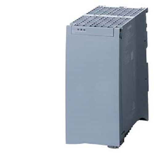Siemens SIMATIC S7-1500 System Power Supply PS 60W 24/48/60V DC, input 24V, 48V, or 60V DC, output 60W power rating, supplies operating voltage to the internal backplane bus.