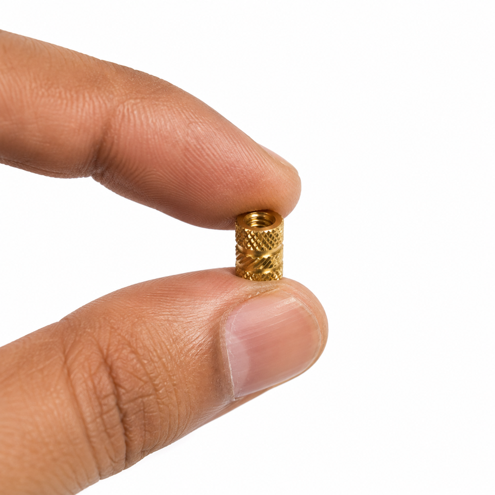 Brass Inserts for 3D Printed Parts