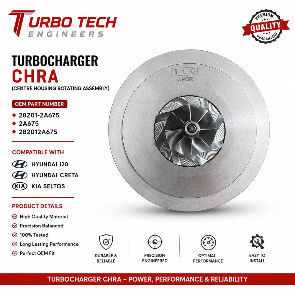 turbo core 28201-2A675 
chra Hyundai i20 Hyundai Creata Kia seltos 28201-2A675, 2A675,282012a675