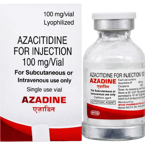 Azadine Intas Pharma Azacitidine Injection 100 Mg