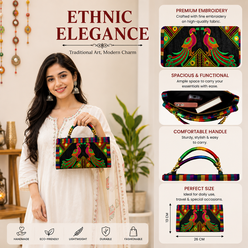 Premium Gujarati Craft Handbag  115