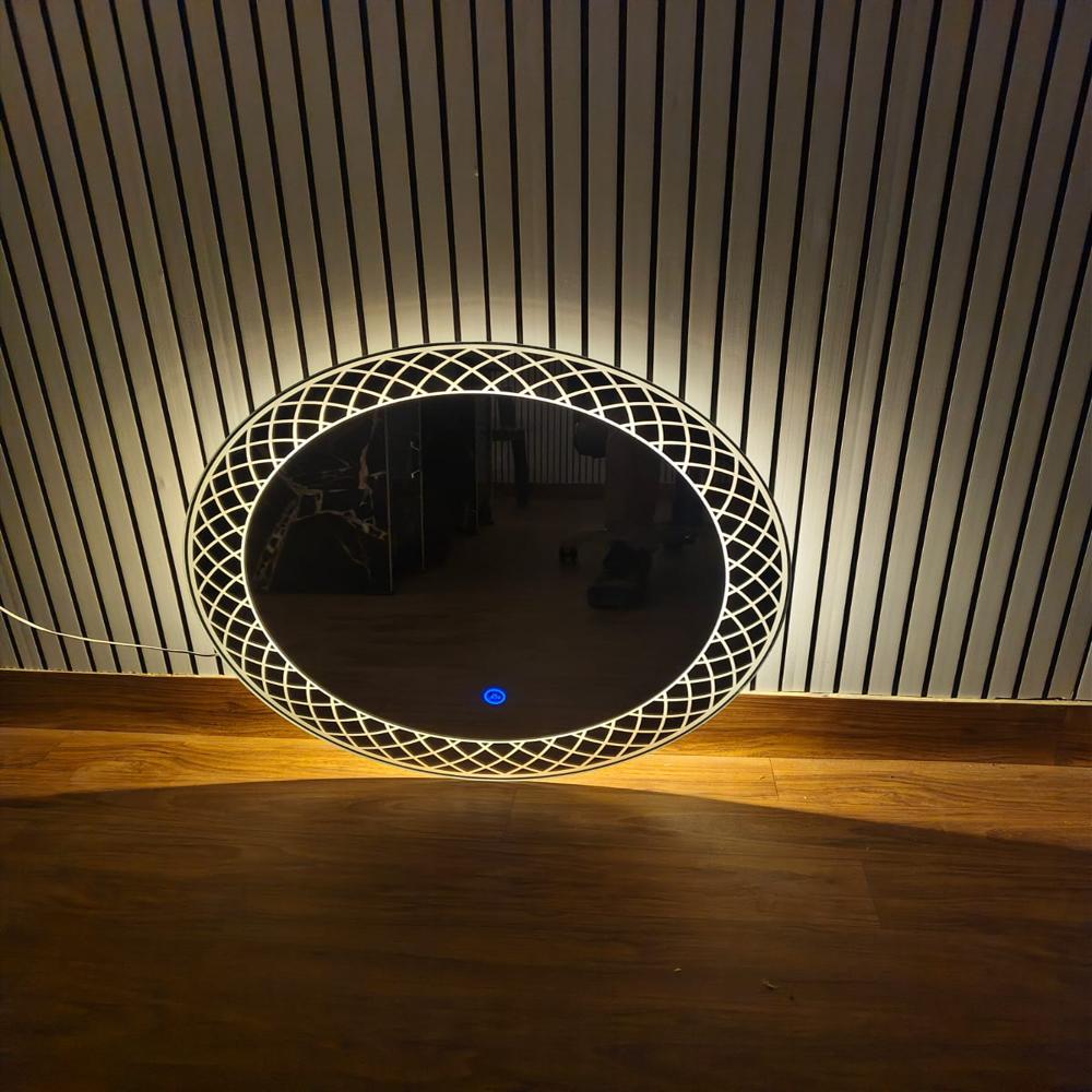 Decorative LED mirror