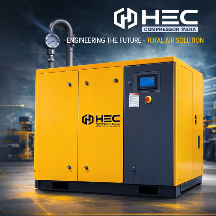 75HP HEC Screw Air Compressor