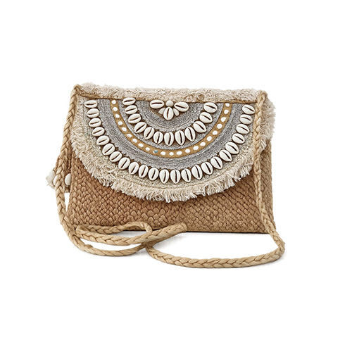 Handcrafted Jute Sling Bag