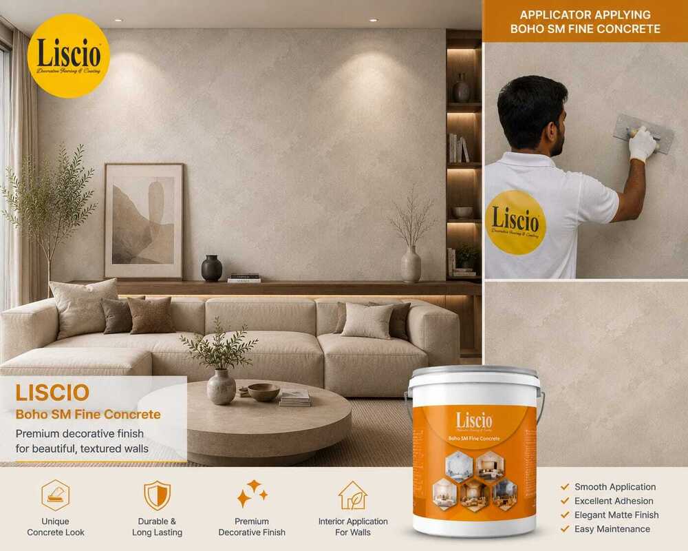 Liscio Boho SM Fine Concrete Walls Plaster