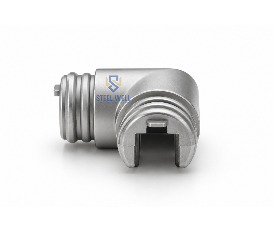 aluminium railing 50mm round pipe fittings/aluminium round pipe fittings/aluminium handrail fittings