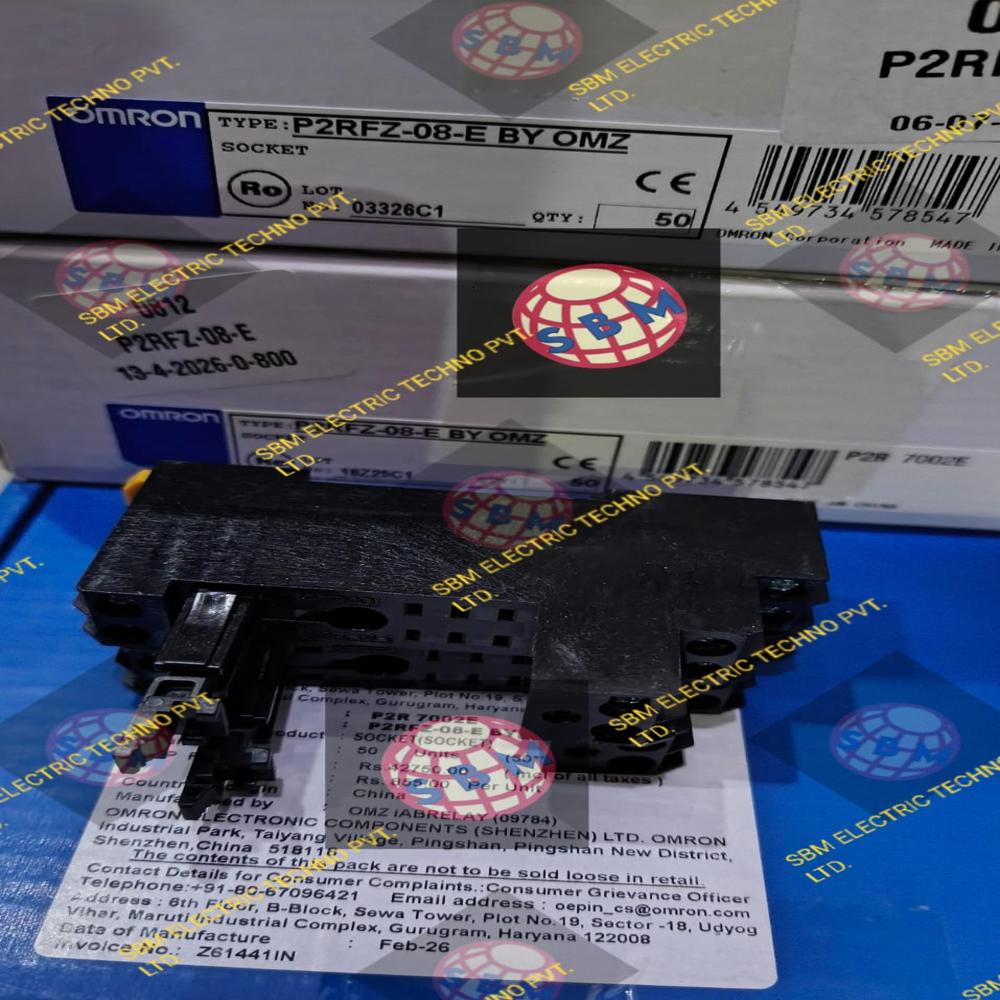 Omron Socket, P2rfz-08-e