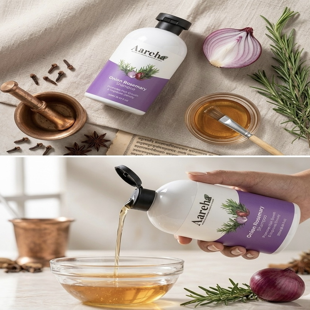 AAREHA ONION ROSEMARY SHAMPOO
