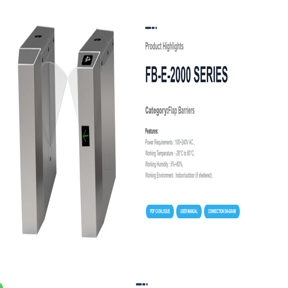 Essl Fb-e-2000 - Features: Retracting Barrier