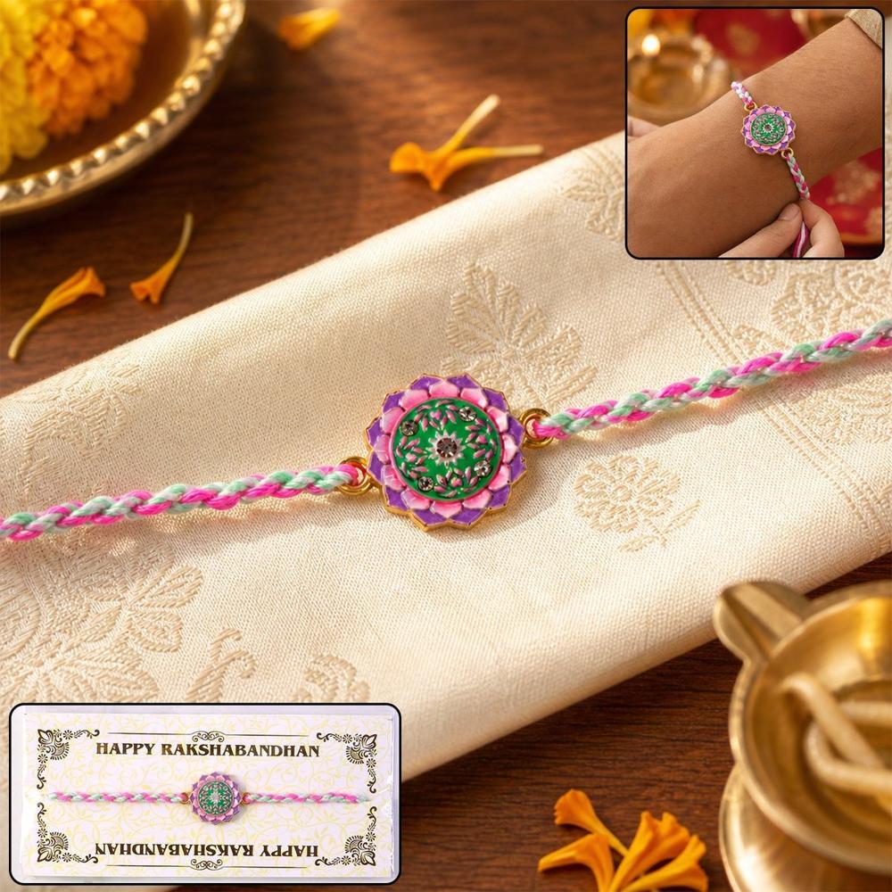 Rakhi - Elegant And Stylish Festive Gift For Brothers - Application: Multipurpose Use