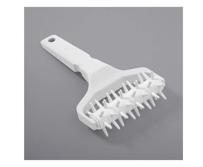 Flair Plastic Roller Docker - Color: White