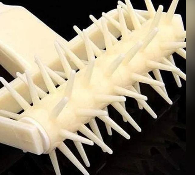 Flair Plastic Roller Docker - Color: White