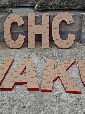 Acrylic letter