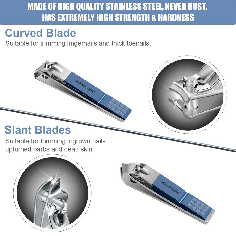 16 in 1 Stainless Steel Manicure and Pedicure Tools