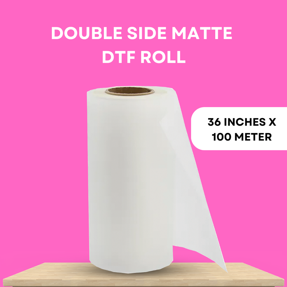 Double sided matte DTF Roll 36 inch x 100 meter