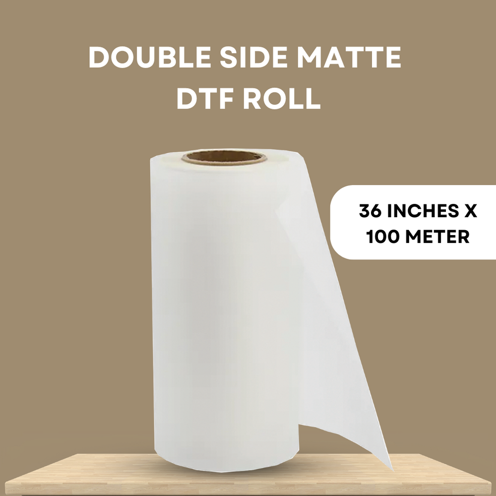 Double sided matte DTF Roll 36 inch x 100 meter