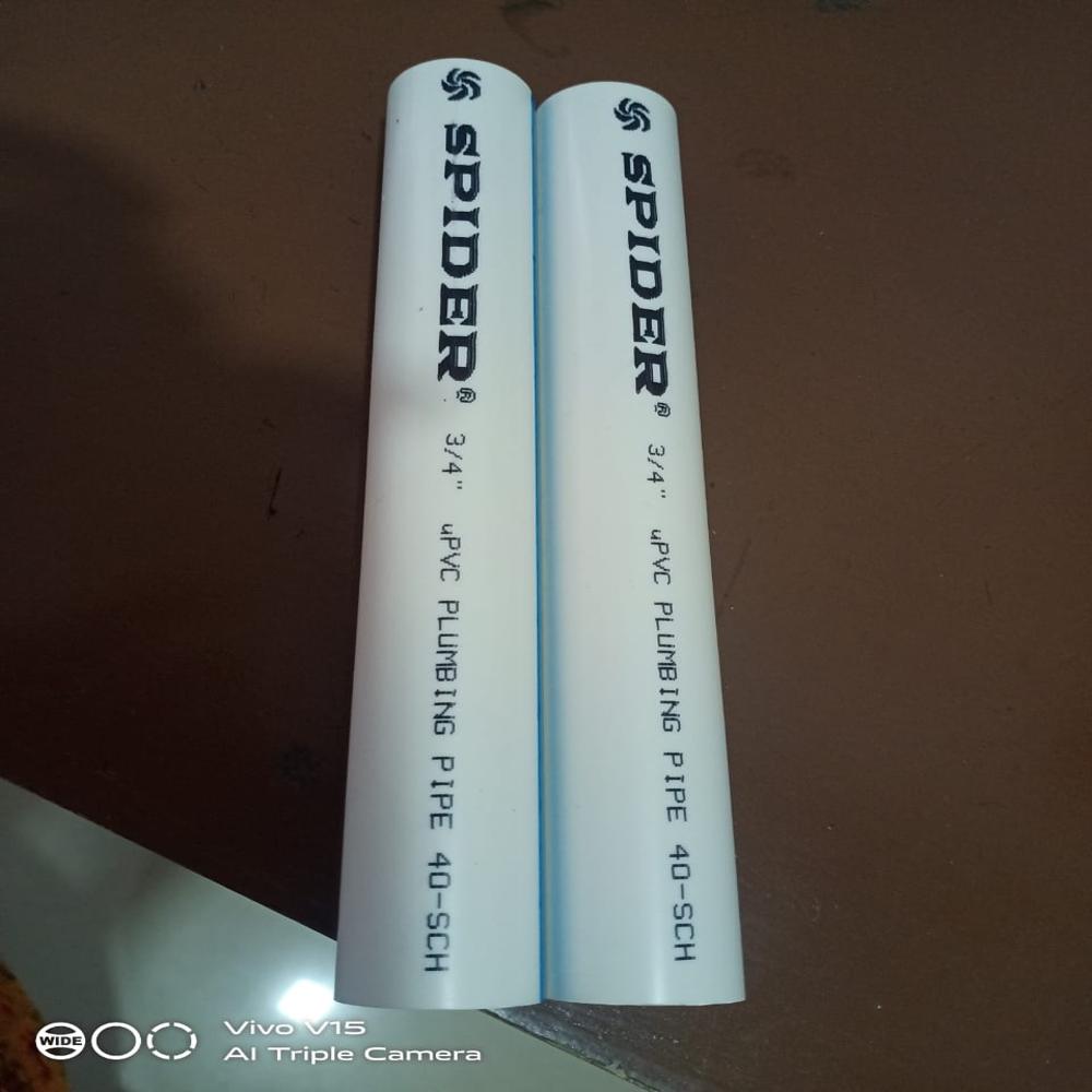 SPIDER UPVC PIPE 1/2 INCH